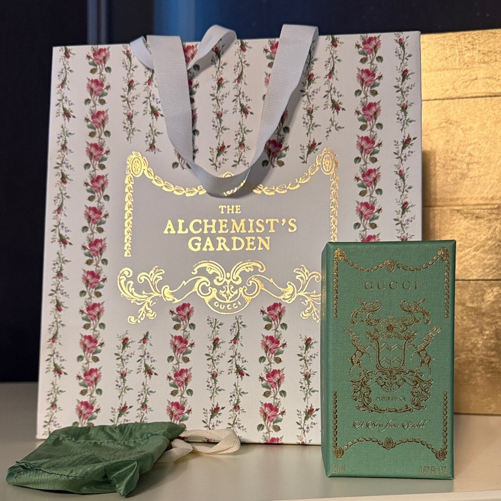 Gucci The Alchemist's Garden Set - Green and Gold